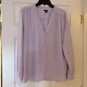 Lilac Anne Taylor Blouse